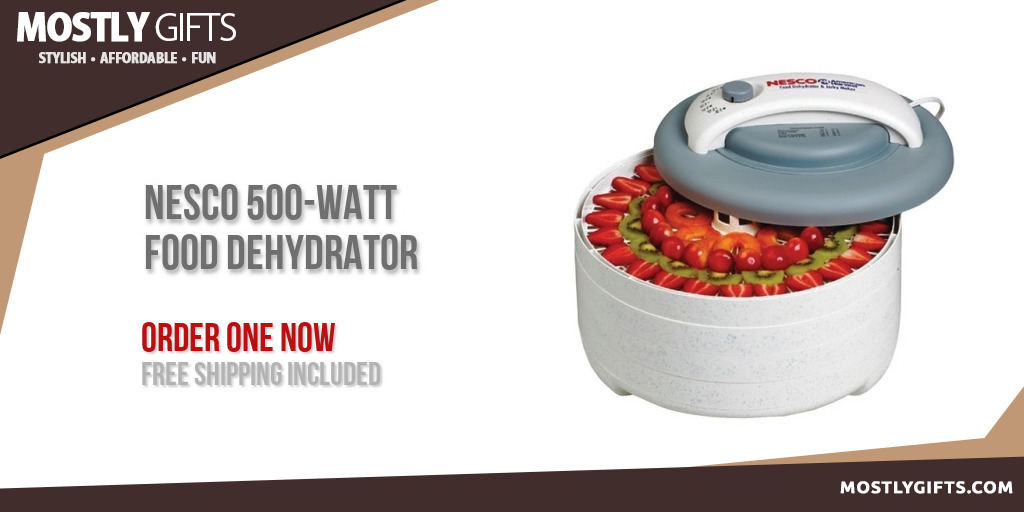 Nesco 500-Watt Food Dehydrator, FD-39P 