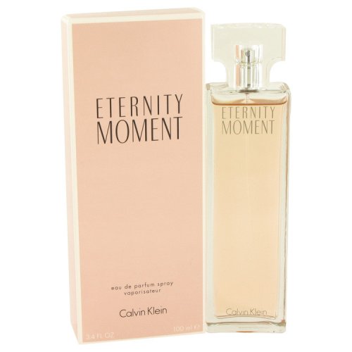 Free Shipping Calvin Klein Eternity Moment Eau de Parfum 3.4 Oz Spray For Women