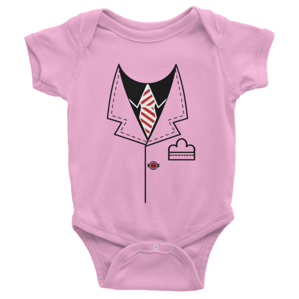 baby suit and tie onesie