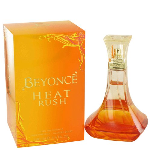 Free Shipping Beyonce Heat Rush Eau de Toilette 3.4 Oz Spray For Women