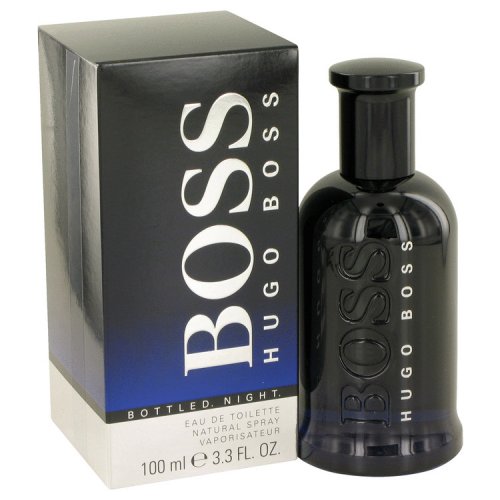 Free Shipping Boss Bottled Night Eau de Toilette 3.3 Oz Spray For Men