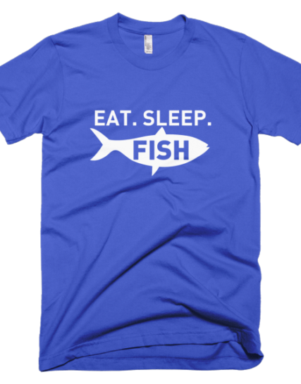 Eat Sleep Fish - Fishing T-Shirts