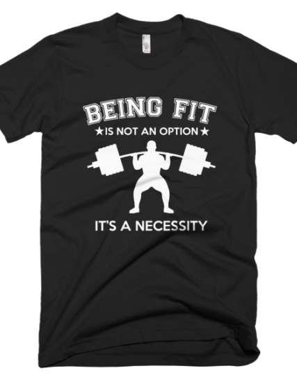 Being Fit - Fitness T-Shirt Designs