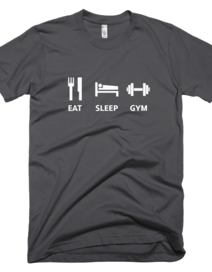 Eat Sleep Gym - Gym Motivation Tees