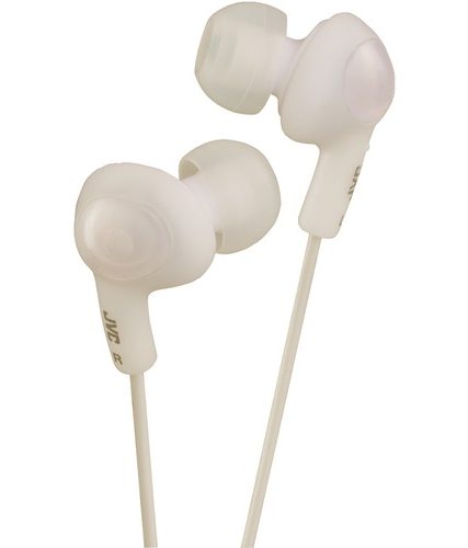 JVC Gumy Plus Inner-ear Earbuds (white)
