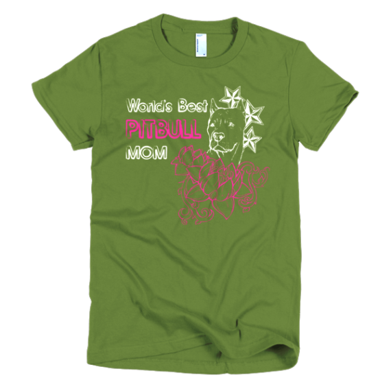Best Pitbull Mom - Pitbull Dog T-Shirts