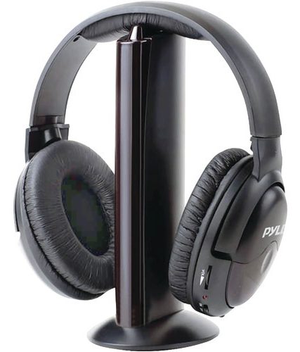 Pyle Professional 5-in-1 Wireless Headphone System With Microphone