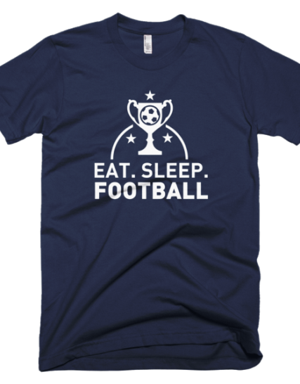 Eat Sleep Football - Soccer Graphic T-Shirts