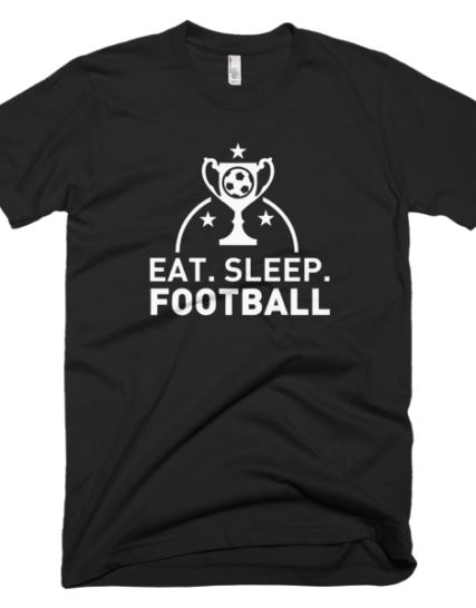 Eat Sleep Football - Soccer Graphic Tees