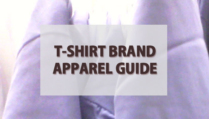 T-Shirt Brand Apparel Guide