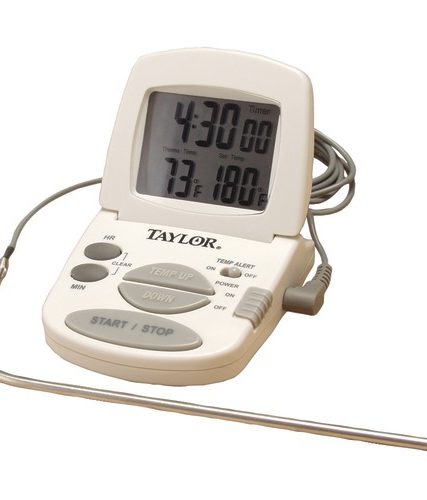 Taylor Digital Cooking Thermometer And Timer