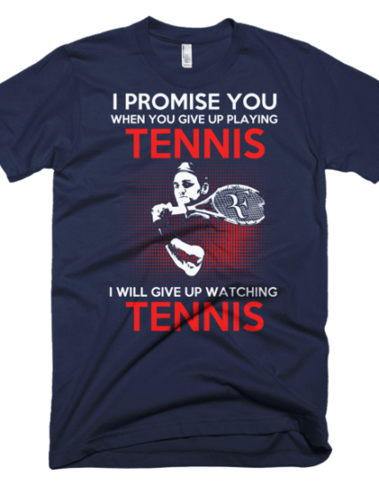 Give Up Promise - Tennis T-Shirt