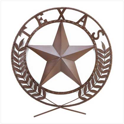 Free Shipping Texas Star Wall Plaque